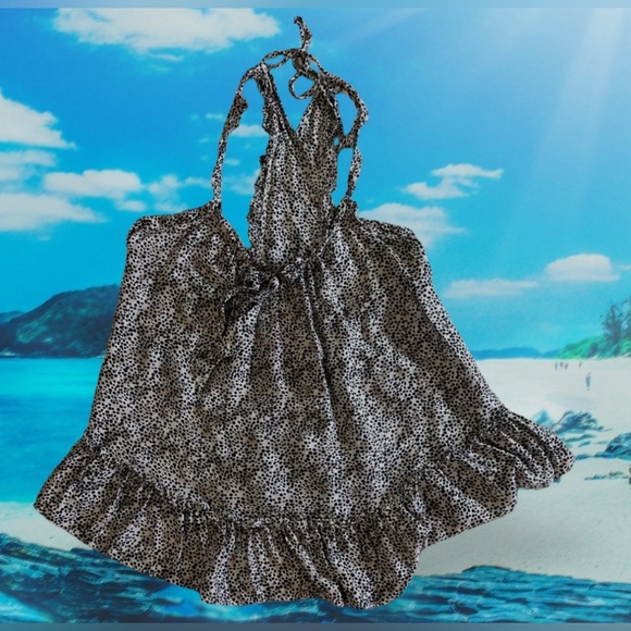 Victorias Secret Leopard Camisole Sleep CamiSleep Cami Silk And Viscoses Size XS - Picture 1 of 16